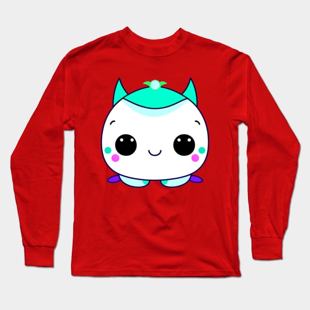 Kawaii unicorn Long Sleeve T-Shirt by NomiCrafts